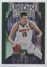 2019-20 Panini Donruss Franchise Features Green Flood Nikola Jokic #21 02v3