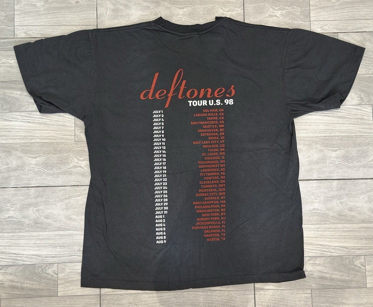 DEFTONES vintage 1998 KAMA SUTRA t shirt US TOUR XL | eBay