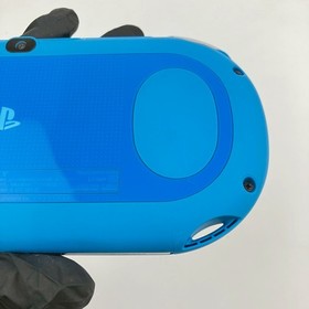 PS Vita PCH-2000 Sony PlayStation Aqua Blue Console & Cable Region Free 343