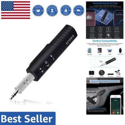 Mini Wireless Aux Adapter for Wired Headphones - Dual Pairing & Volume Control