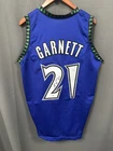 Kevin Garnett HOF Signed Minnesota Timberwolves Basketball Jersey AUTO JSA Sz XL