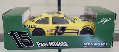 PAUL MENARD 1:43 Scale STOCK CAR #15 Limited Edition MENARDS RACING NEW in box