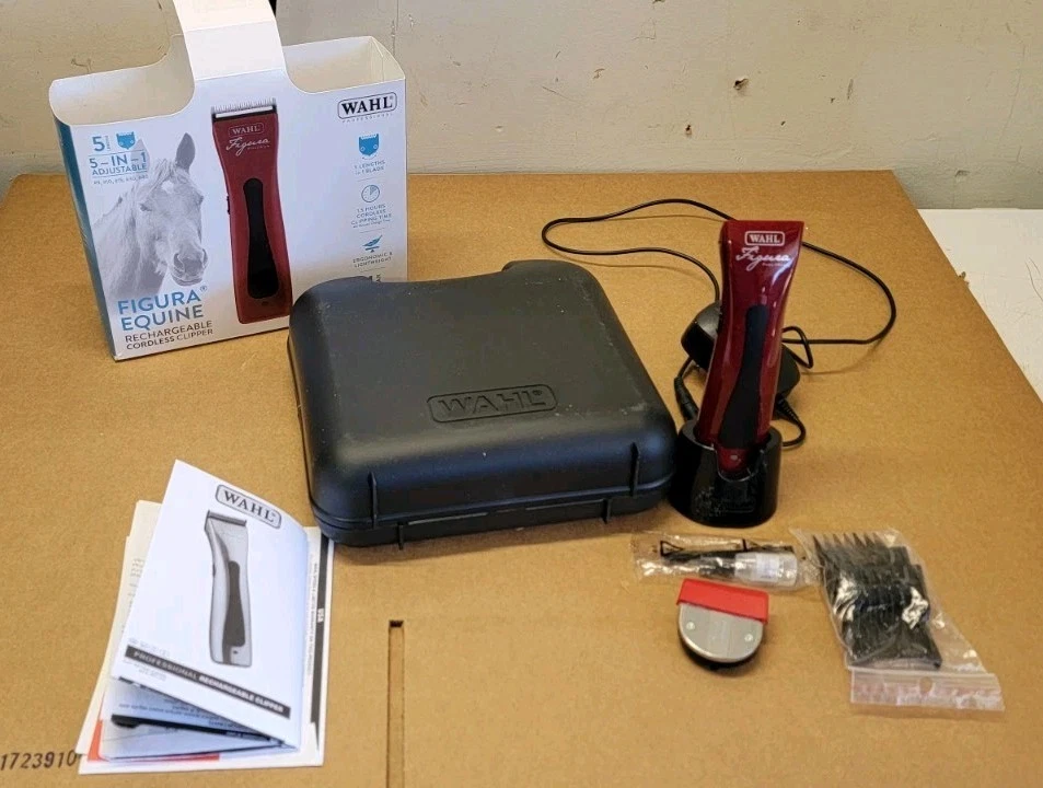 Wahl Professional Figura Pet Cordless Clippers Set Red Rechargeable Dog And Pet
Opens in a new windo