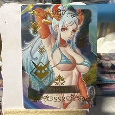 Goddess Ssr Card - Goddess Story - Yamato - Anime Foil Bikini Card - Waifu Card