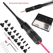 Laser Bore Sight Collimator For 0.17-12GA Caliber Bore Sighter Rifle Handgun