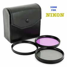 52mm Filter Kit UV CPL for Nikon AF-S DX Nikk...
