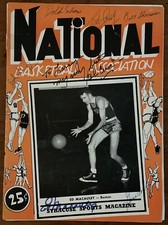 1952-1953 Syracuse Nationals/Boston Celtics Program  Hall of Fame Signatures PSA