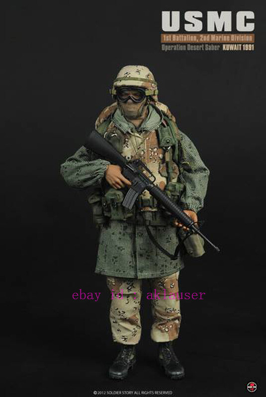 1/6 soldier story USMC 素体　制服　ブーツ　小物セット Soldierstory 1/6 Ss071 Usmc 1st Battalion 2nd Marine