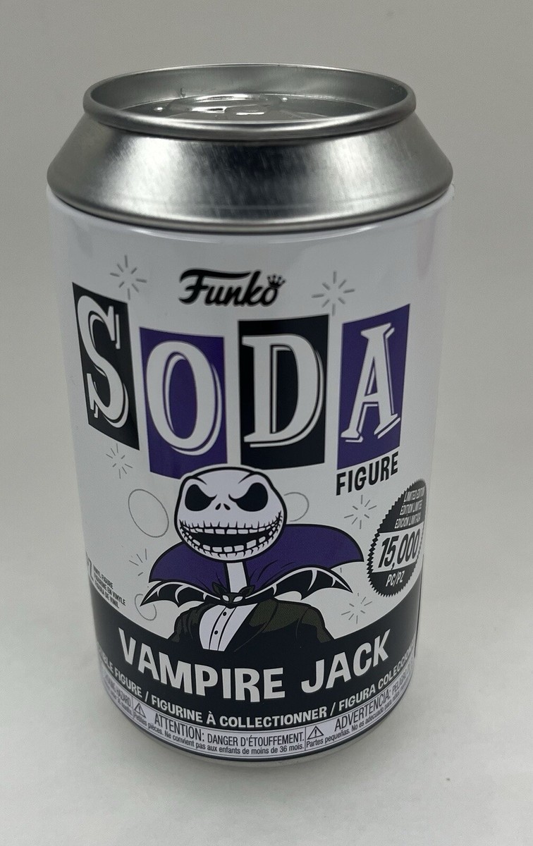 SODA ソーダ缶　ファンコ　FUNKO VAMPIRE JACK Vampire Jack Funko Soda Figure Disney 1/ 12,500 New Open Can