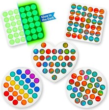  5 Pack Pop It Fidget Toys Big Jumbo Heart Shaped its Fidgetget Autism ADHD ADD