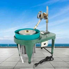 Gem Faceting Machine Gemstone Grinding Jewelry Lapidary Cutting Grinder Polisher