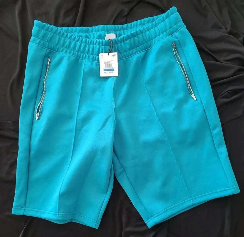 Bermudas Puma x TMC Nipsey Hussle Way azul azulado para hombre XL 531215 01 nuevas con etiquetas