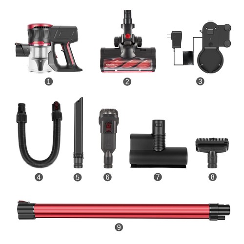 New Original MOOSOO K17 Cordless Stick Vacuum Cleaner - Replacement Parts - Picture 1 of 16
