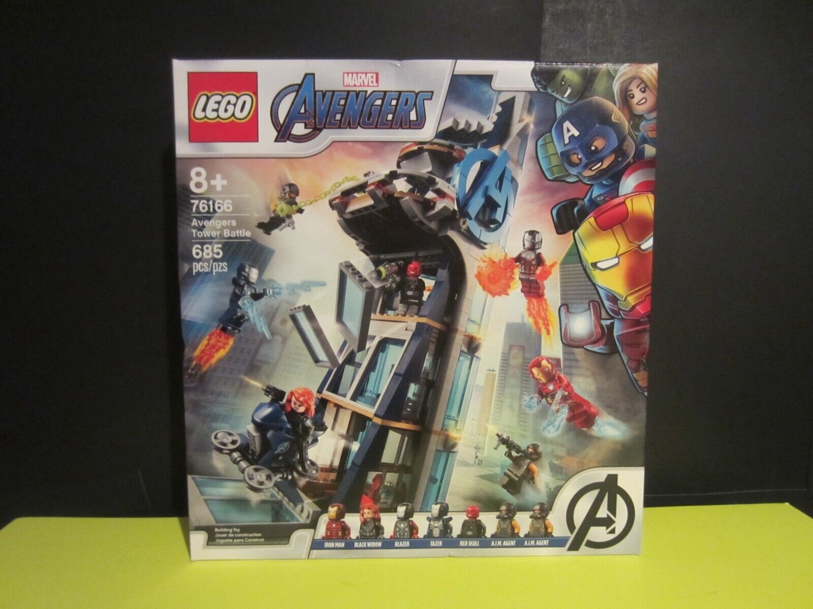 Lego Marvel Super Heroes Avengers Tower Battle 76166 NEW SEALED BOX NSB