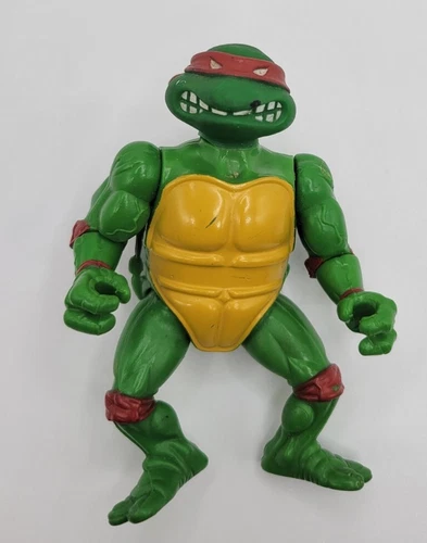 Soft Head Raphael Vintage TMNT Teenage Mutant Ninja Turtles Figure 1988 Raph