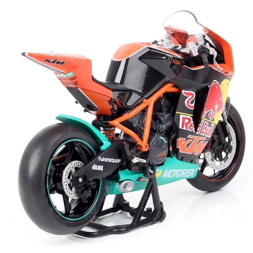 Modellino moto pressofuso 1:12 Automaxx KTM RC8R 1190 2011 #45 Martin Bauer - Foto 8 di 14