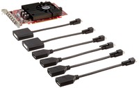 Visiontek Radeon 7750 2gb Gddr5 6m (6x Minidp) - 900614 Visiontek Radeon 7750 2gb Gddr5 6m (6x Minidp) - 900614