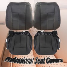 Front Top Bottom Seat Cover Charcoal Black New For 2007-2014 Ford Expedition Front Top Bottom Seat Cover Charcoal Black New For 2007-2014 Ford Expedition