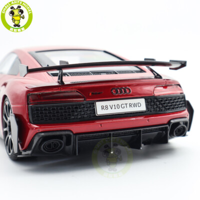 1/18 2021 Audi R8 V10 GT RWD Red KengFai Diecast Model Toy Car