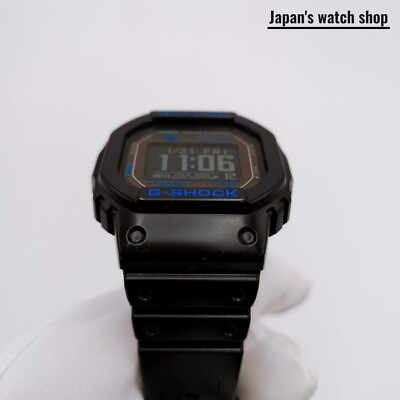 CASIO G-SHOCK G-SQUAD DW-H5600-1A2JR Black Bluetooth Men's Watch