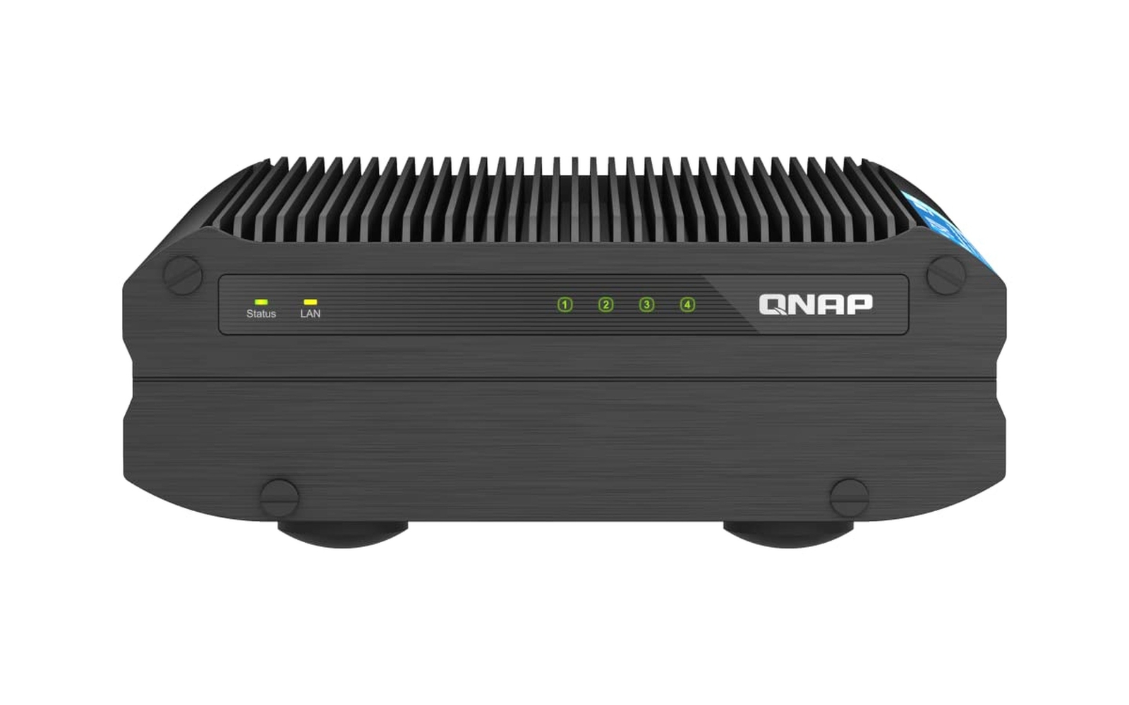 QNAP TS-i410X-8G-US 4 Bay High-Speed fanless Industrial NAS with dual-10GBe, ...