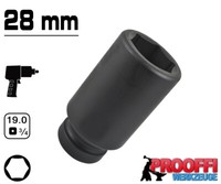 "Kraft Power Schlagschrauber Nuss 3/4\" Stecknuss 28 Mm SteckschlüSsel 6-Kant Lang"