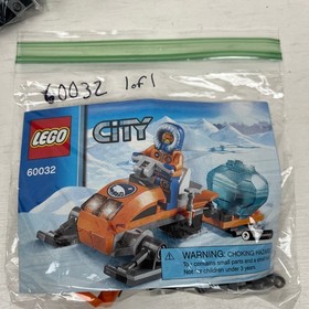 LEGO City Lot of 4 Sets Including 60114, 60032, 60090, 30227