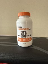 Pumpkin Seed Oil with Saw Palmetto Softgels EXP 09/2028