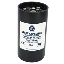Appli Parts Motor Start Capacitor (microfarads) uF 250 VAC 340-408 Mfd 250 Vac