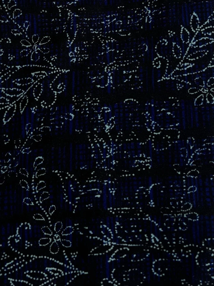 Leggings LuLaRoe OS Talla Única PAISLEY Azul Bandana Flor DOT Hojas Elásticas Foto 2 de 4