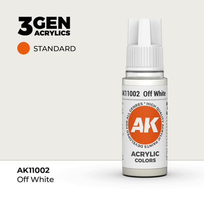 AK Interactive AK11002 3GEN Acrylic - Off White