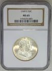 1949 S Franklin Half Dollar NGC MS65 95% FBL Frosty White Luster #K506