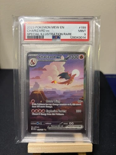 Charizard ex 199/165 Special Illustration Rare SV151 Holo PSA 9
