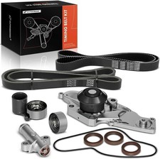 Timing Belt Kit with Water Pump Compatible with 03-18 Honda Accord Crosstour Pil