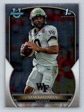 2022 Bowman University Chrome #51 Sam Hartman