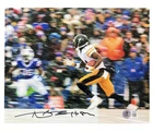 Antonio Brown Signed 8x10 Photo Steelers Beckett BAS Witnessed Auto NFL