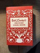 Vintage Betty Crocker's Picture Cook Book 1998 Reprint 1950 Cookery Hardcover
