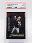 TOM BRADY 2002 BOWMAN CHROME FOOTBALL PATRIOTS PSA 8 Q3470