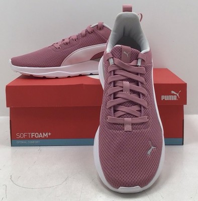 Puma Women s Anzarun Lite Running Shoes In Pink Size 10