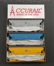Accurail HO 3370 3 Pack A.D.M. 3-Bay Cvd Hopper Unassembled Kit