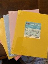 Stampin Up Cardstock Lot 132 Sheets Retired Colors 8.5x11 NEW Sealed