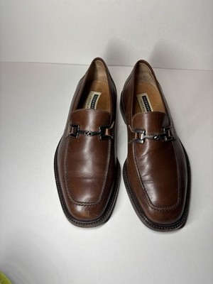 Vintage Florsheim Imperial Men s 10 EEE Wide Brown Horsebit Loafers