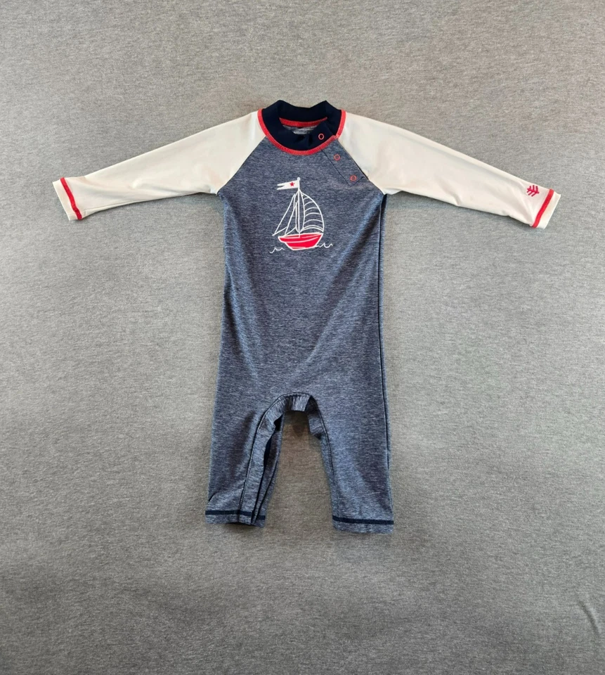 Coolibar Rashguard Badeanzug Baby Kleinkind Größe 6-12 Monate UPF 50 UV-Schutz
