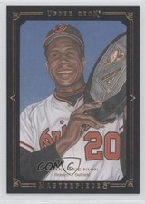 2008 Upper Deck Masterpieces Black Paper Framed Frank Robinson #93 HOF 4r2