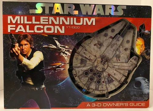 Star Wars Millennium Falcon YT-1300 3-D Owner’s Guide Book 2010 Lucasfilm