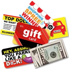 96 QTY Variety Pack Bad Parking Prank Cards For Idiot Drivers!