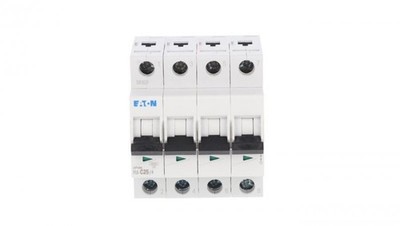 Wyłącznik nadprądowy 4P C 25A 6kA AC PL6-C25/4 166523