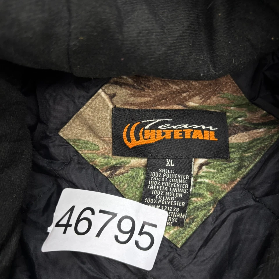 RealTree Jacket Adult X Large Brown Workwear Camo Lined Hunting Hood Coat Mens* - Image 4 of 4