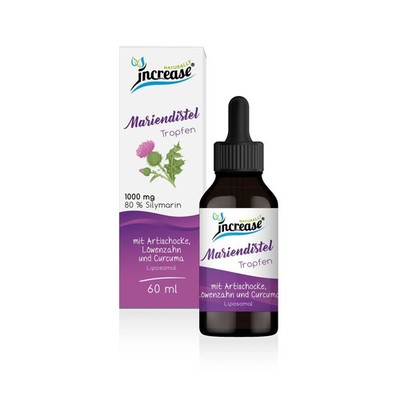 EUR 498,33/L Mariendistel Tropfen Komplex  Curcuma 60 ml liposomal Löwenzahn