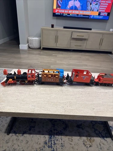 playmobil 4032 Western Electric Train Set vintage NOT COMPLETE